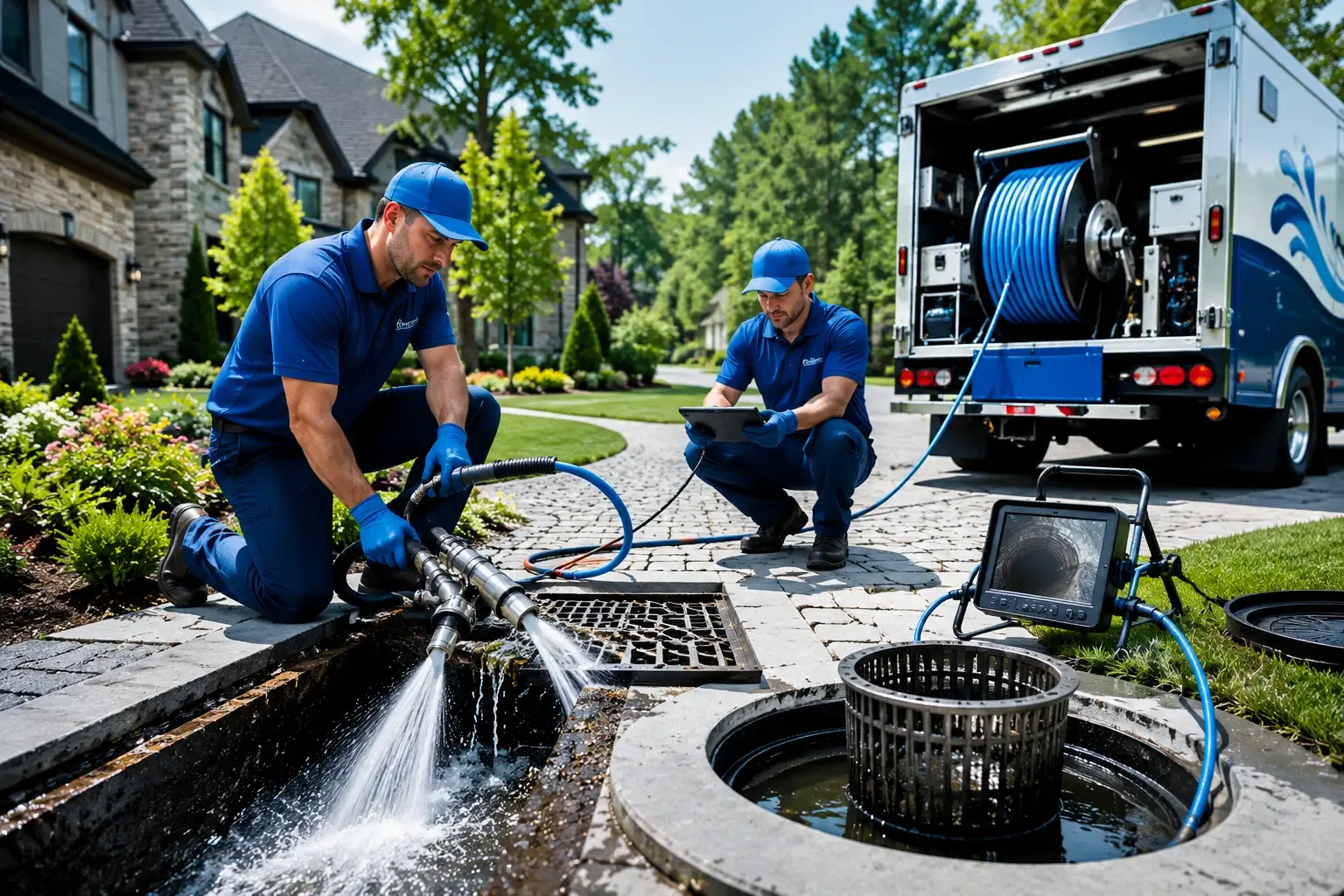Local outdoor drain cleaning professionals in Shrewsbury, MA